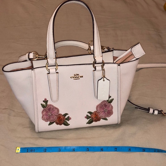 Coach Handbags - Coach pink and white flower bag